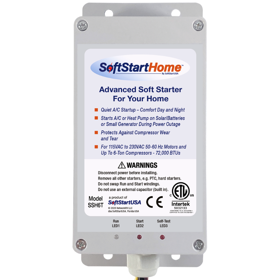 SoftStartHome™ 6-Ton – Soft Start For Air Conditioner And Heat Pump Units