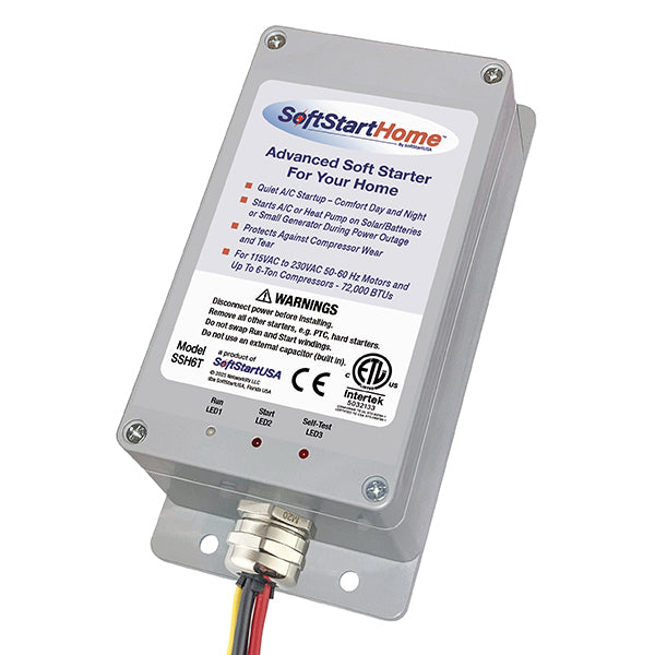 SoftStartHome™ 6-Ton – Soft Start For Air Conditioner And Heat Pump Units