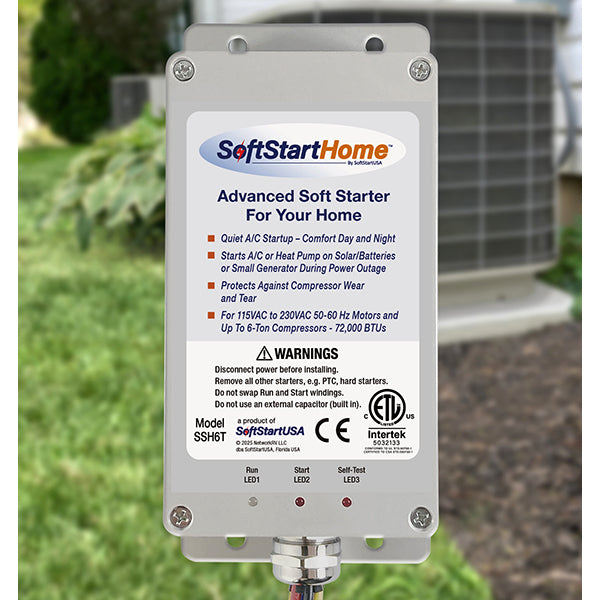 SoftStartHome™ 6-Ton – Soft Start For Air Conditioner And Heat Pump Units